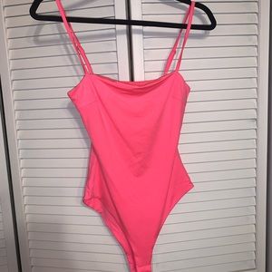 Princess Polly Hot Pink Bodysuit